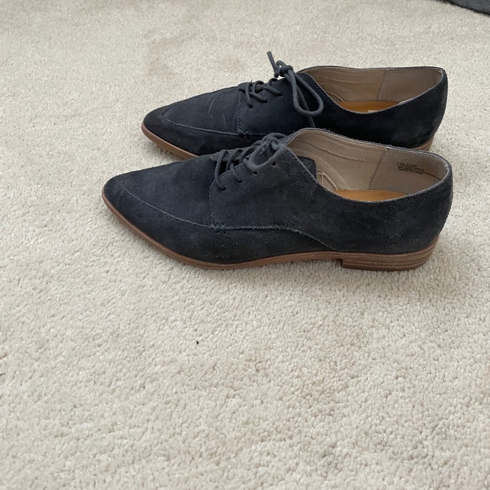 Dolce Vita Kyza Suede Apron Toe Derby